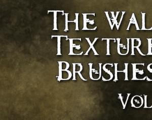 The Wall Texture Brushes Vol 1 Photoshop brush