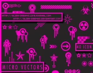 Free Micro Vector Brushes