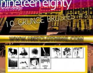 Grunge Set 3 Photoshop brush