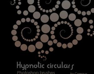 Hypnotic Circulars Photoshop brush