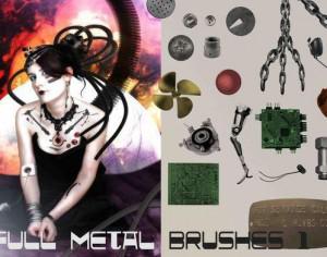 Full Metal Brush Pack Assemble 1 Photoshop brush