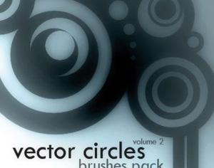 Vector Circles Set2 Photoshop brush