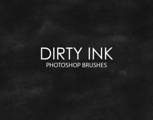 Free Dirty Ink Photoshop Brushes Photoshop brush