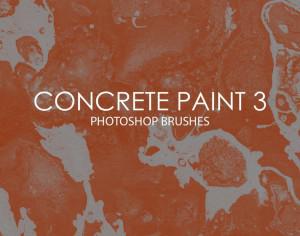 Free Concrete Paint Photoshop Brushes 3 Photoshop brush