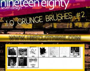 Grunge Set 2 Photoshop brush