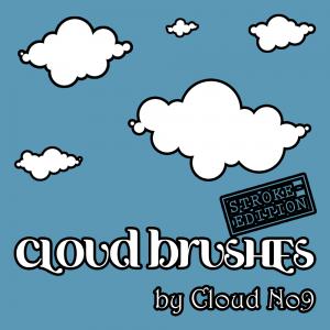 Cloud Brushes ver.1 Photoshop brush