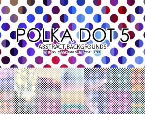 Free Polka Dot Backgrounds 5 Photoshop brush
