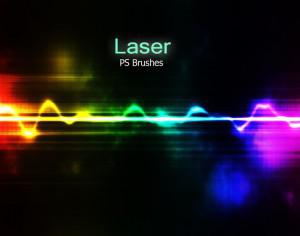 20 Laser PS Brushes abr. vol.2 Photoshop brush