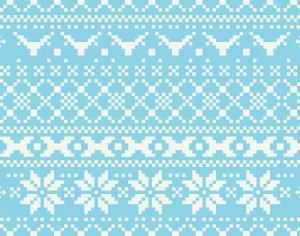 Christmas pattern Photoshop brush