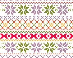Christmas pattern with christmas  Photoshop brush