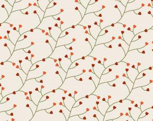 Flower pattern Photoshop brush