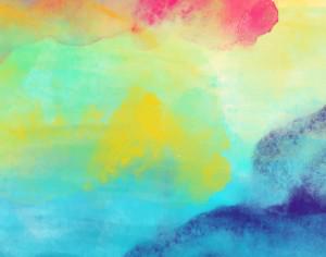 Watercolor illustration Photoshop brush