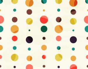 Colorful Dots Pattern Photoshop brush