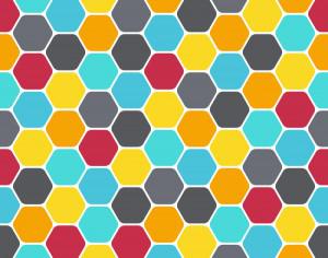 Honeycomb Pattern Photoshop brush