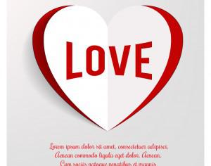 Happy Valentine's Day vector illustration Photoshop brush