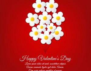 Happy Valentine's Day vector illustration Photoshop brush