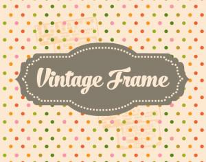Vintage Template Background Photoshop brush