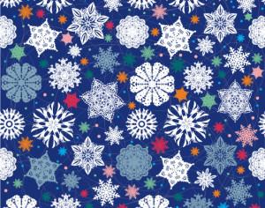Christmas snowflake pattern. Photoshop brush
