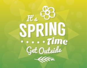 Spring Typographic Background Photoshop brush
