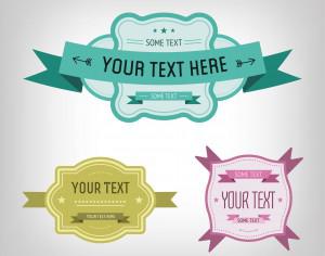 Vector decoration frames for birhday or wedding design Photoshop brush