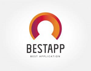 Abstract vector logo template for branding and design Photoshop brush
