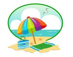 Summer Beach Day Photoshop brush