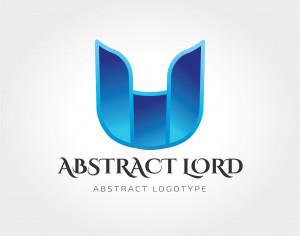 Abstract vector logo template for branding and design Photoshop brush