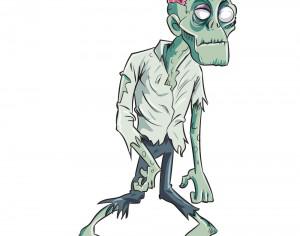 Zombie caricature Photoshop brush
