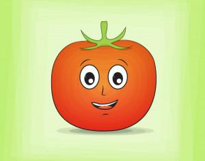Tomato Cartoon Character Photoshop brush