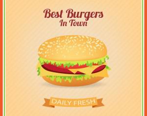 Burger Illustration Photoshop brush