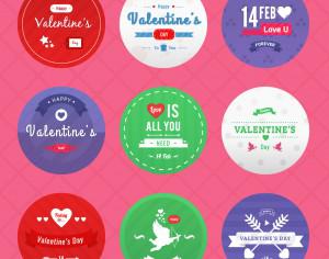 Valentine's Day Icon Pack Photoshop brush