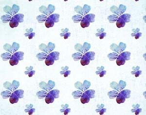 Watercolor floral pattern Photoshop brush