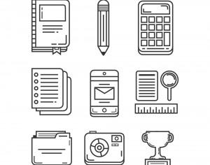 Education and Research Icon Pack Photoshop brush