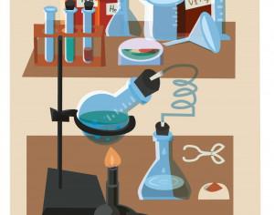 chemistry icons set photoshop vectors