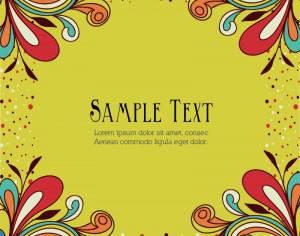 Doodle vector illustration  with typography Photoshop brush