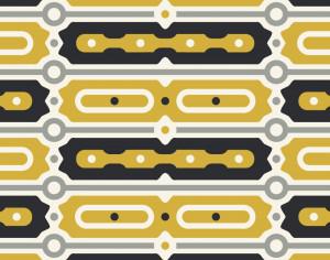 Gold and Black Bar Pattern Photoshop brush