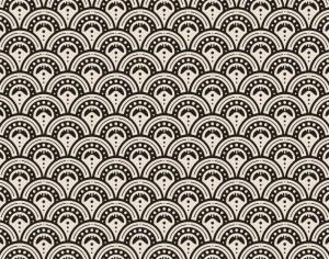 Roaring 1920s fan style pattern  Photoshop brush