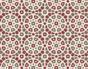 Mosaic Red and Green Pattern Photoshop brush