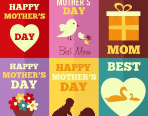 Retro Mothers Day Cards Photoshop brush