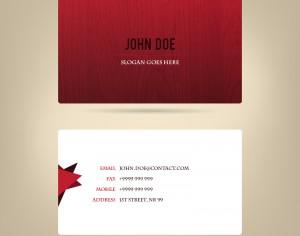 Abstract business card, wood texture Photoshop brush