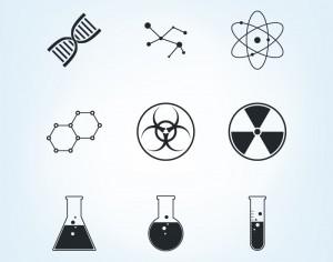 Chemistry Icons Set Photoshop brush