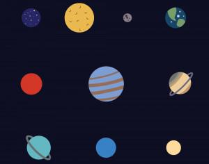 The Solar System Photoshop brush