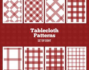 Tablecloth Vector Patterns Photoshop brush