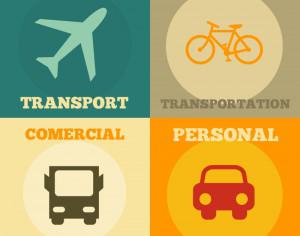 Transport Icons Set Photoshop brush