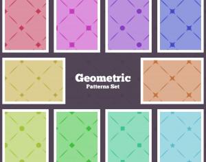 Seamless Geometrical Patterns Photoshop brush