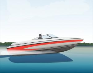 Speedboat Photoshop brush