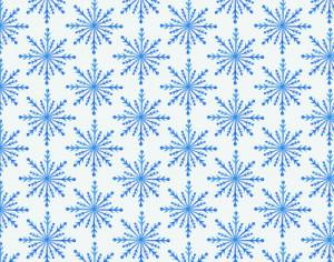 Christmas pattern with snowflakes Photoshop brush