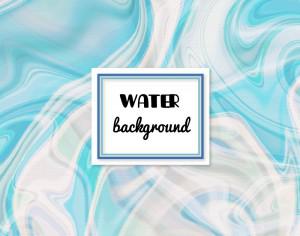 Water abstract background Photoshop brush