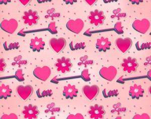 Romantic Pink Pattern Photoshop brush