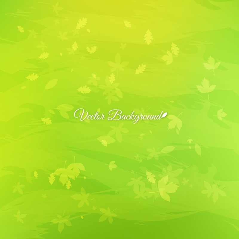 Green leaves abstract background Photoshop brush